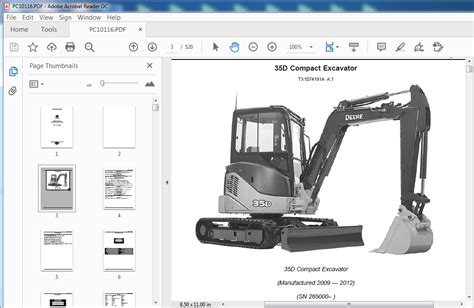 john deere 35d parts manual